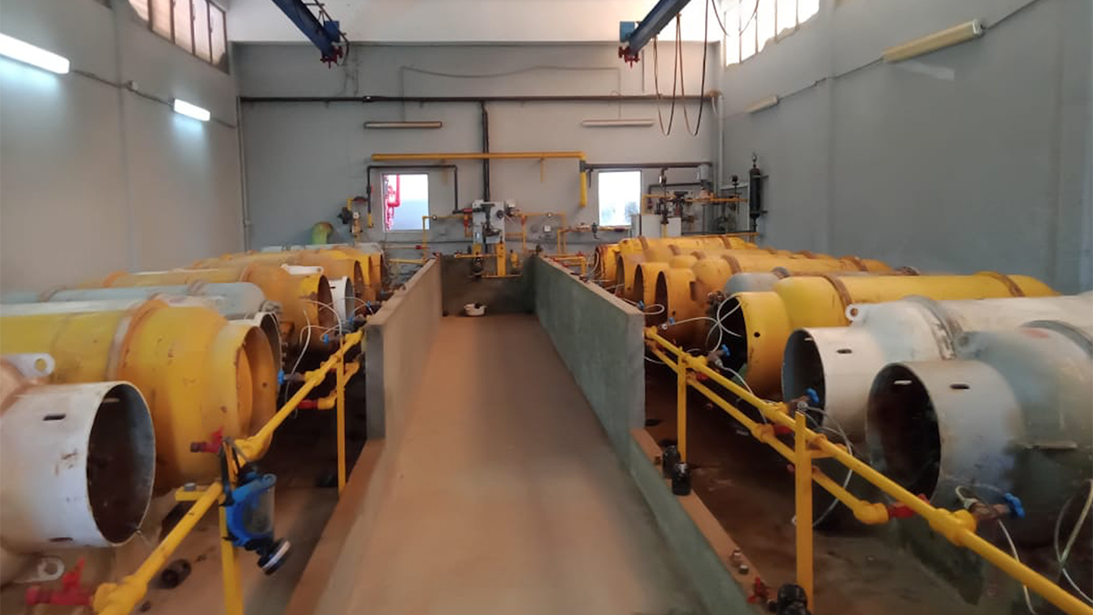 Bouregreg pre-chlorination station | ONEE | 200 kg/h